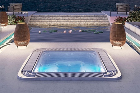 Переливной спа-бассейн AstralPool Verona