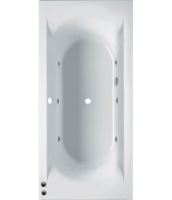 Ванна Riho Linares 180x80 с гидромассажем