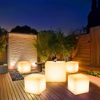 Светильник Куб 15 с питанием от АКБ, RGB